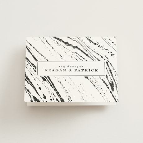 Folded Wedding Thank You Cards