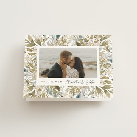 Folded Wedding Thank You Cards