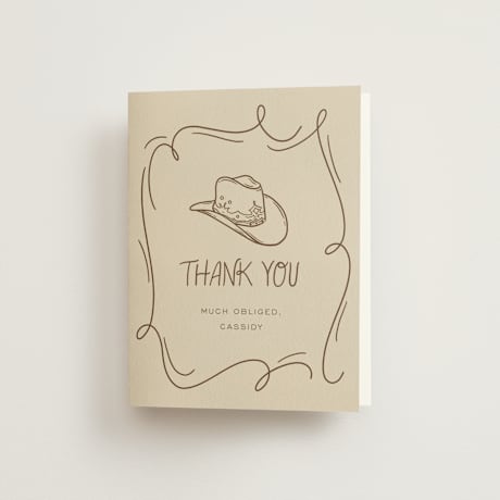 Bachelorette Party Thank You Cards