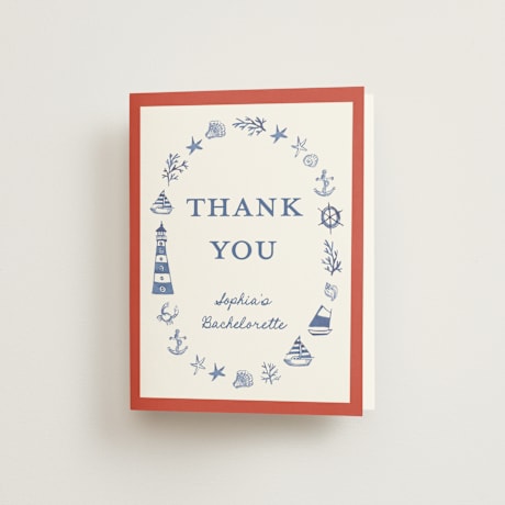 Bachelorette Party Thank You Cards