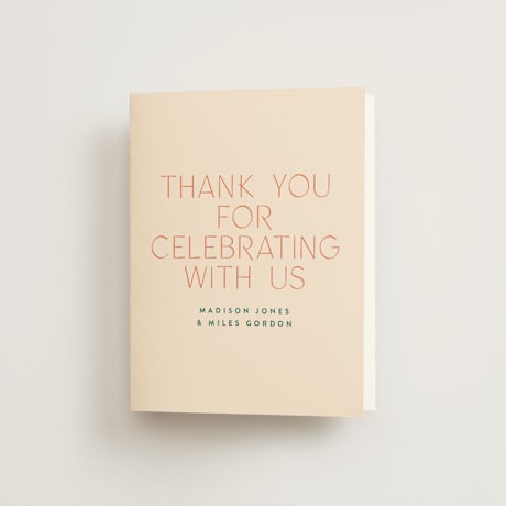 Engagement Party Thank You Cards