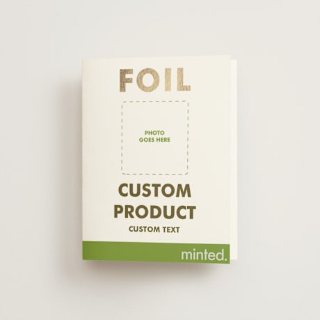 Foil-Pressed Bridal Shower Thank You Cards