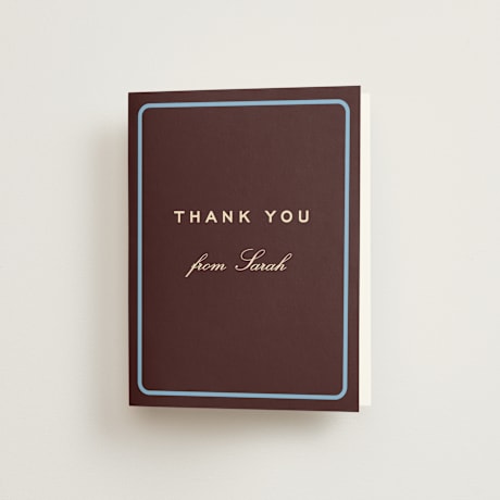 Bridal Shower Thank You Cards
