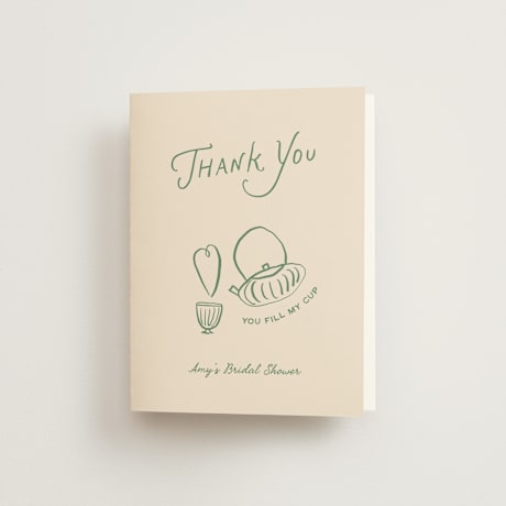 Bridal Shower Thank You Cards
