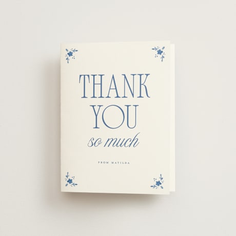 Bridal Shower Thank You Cards