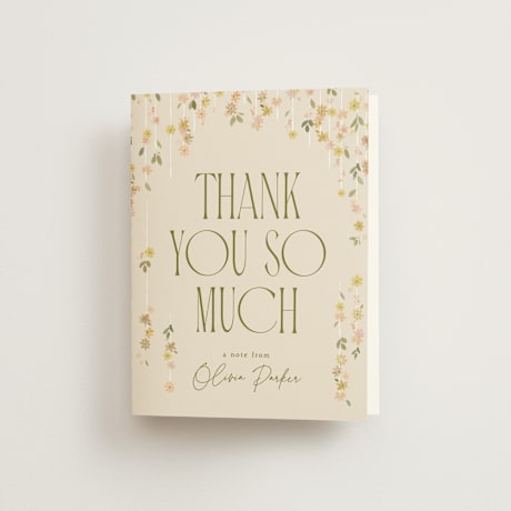 Bridal Shower Thank You Cards