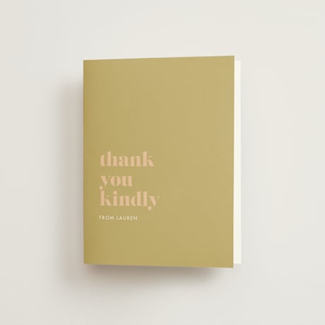 Bridal Shower Thank You Cards