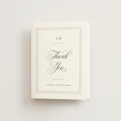 Bridal Shower Thank You Cards