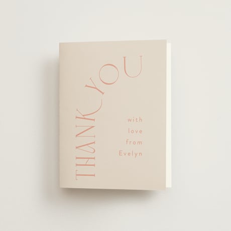 Bridal Shower Thank You Cards