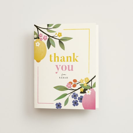 Bridal Shower Thank You Cards