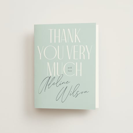 Bridal Shower Thank You Cards