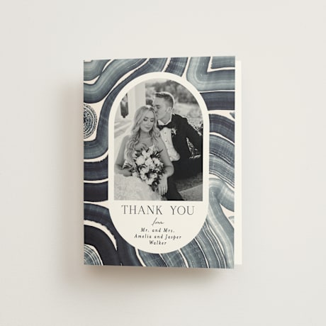 Folded Wedding Thank You Cards