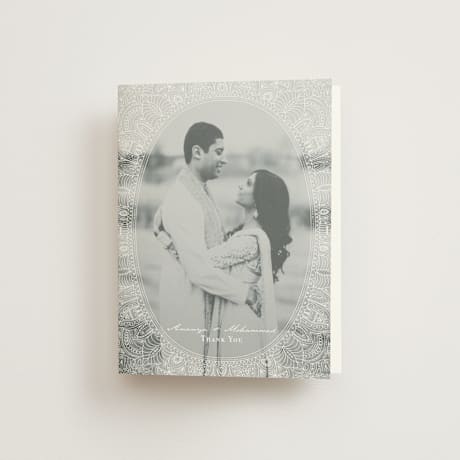 Folded Wedding Thank You Cards