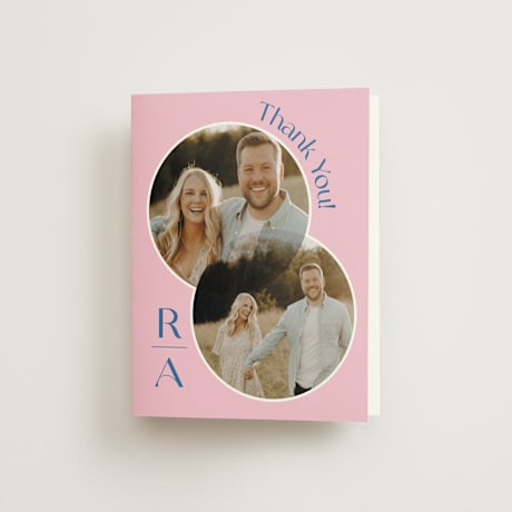 Folded Wedding Thank You Cards