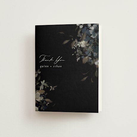 Folded Wedding Thank You Cards