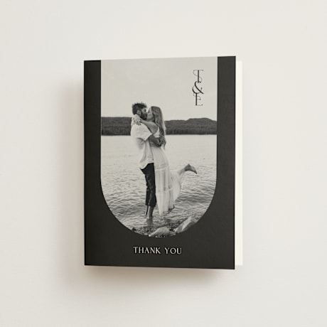 Folded Wedding Thank You Cards