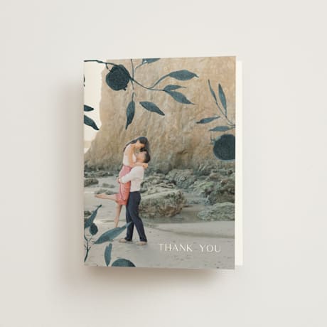 Folded Wedding Thank You Cards