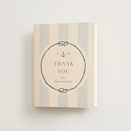 Folded Wedding Thank You Cards