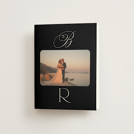 Folded Wedding Thank You Cards