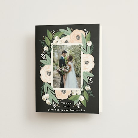 Folded Wedding Thank You Cards