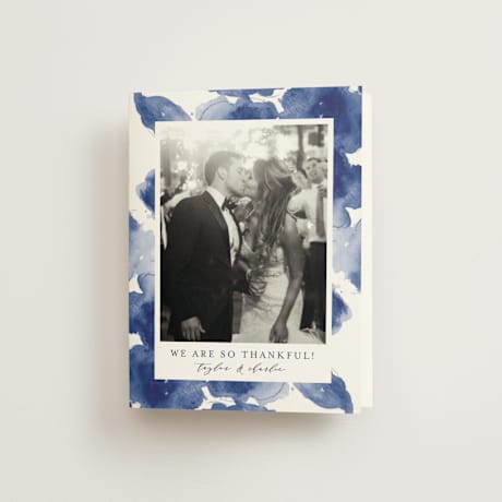 Folded Wedding Thank You Cards