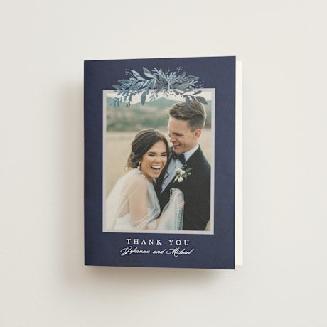 Folded Wedding Thank You Cards