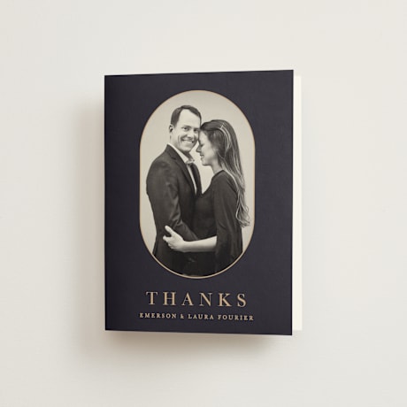 Folded Wedding Thank You Cards