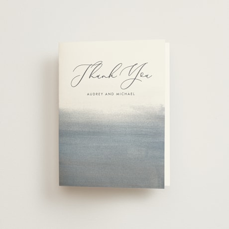 Folded Wedding Thank You Cards