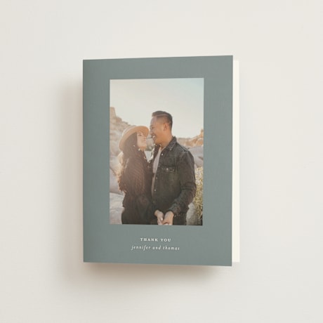 Folded Wedding Thank You Cards