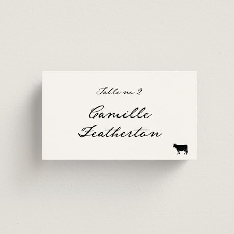 Place Cards - Beef