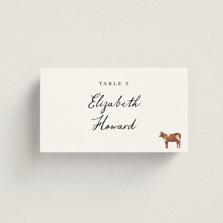 Place Cards - Beef