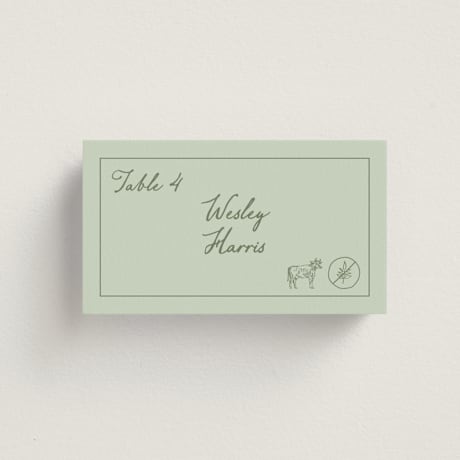Place Cards - Beef