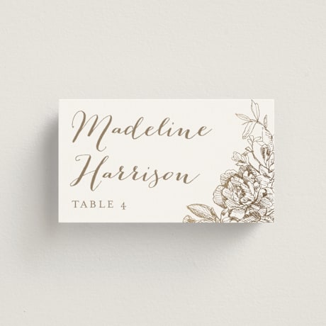 Foil-Pressed Place Cards