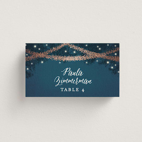 Foil-Pressed Place Cards