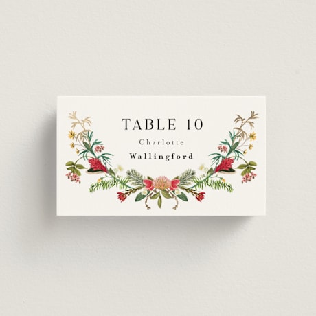 Foil-Pressed Place Cards