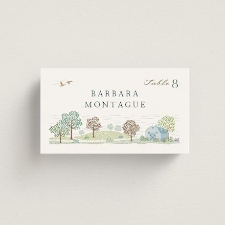 Foil-Pressed Place Cards