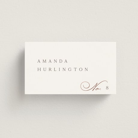 Foil-Pressed Place Cards