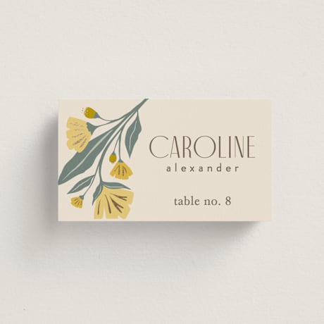 Foil-Pressed Place Cards