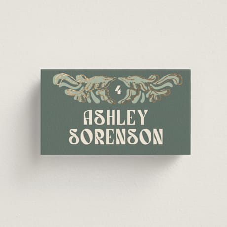 Foil-Pressed Place Cards