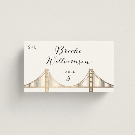 Foil-Pressed Place Cards