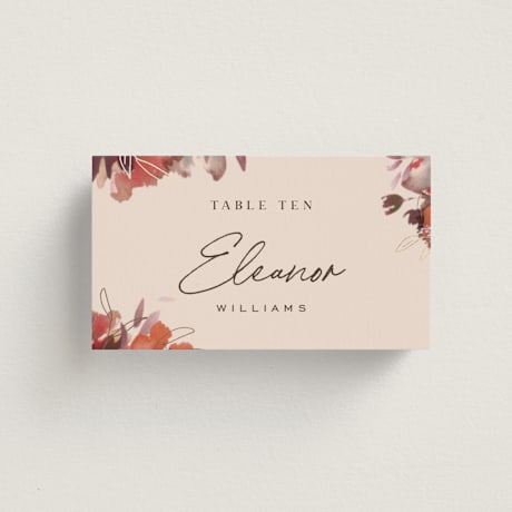 Foil-Pressed Place Cards