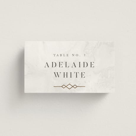 Foil-Pressed Place Cards