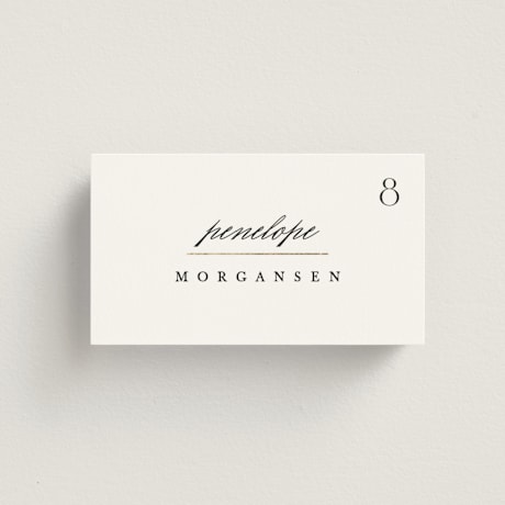 Foil-Pressed Place Cards