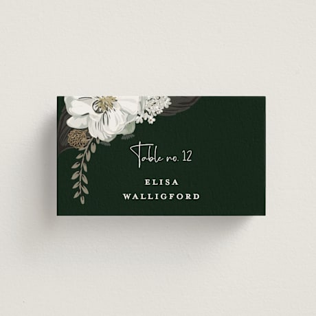 Foil-Pressed Place Cards