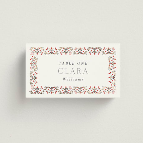 Foil-Pressed Place Cards