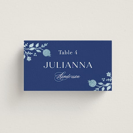 Foil-Pressed Place Cards