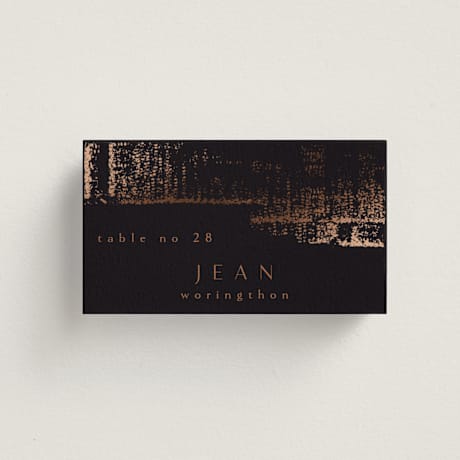 Foil-Pressed Place Cards