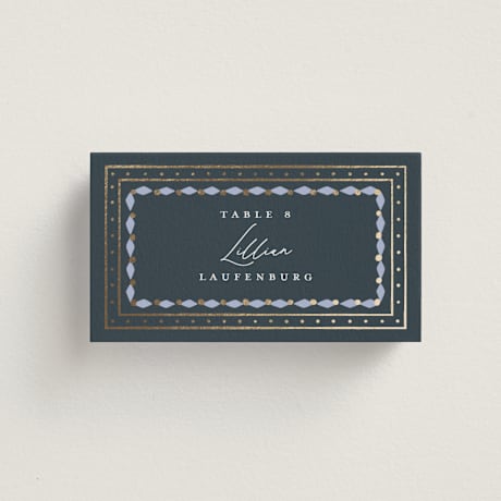 Foil-Pressed Place Cards