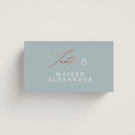 Foil-Pressed Place Cards