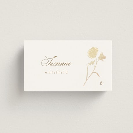 Foil-Pressed Place Cards
